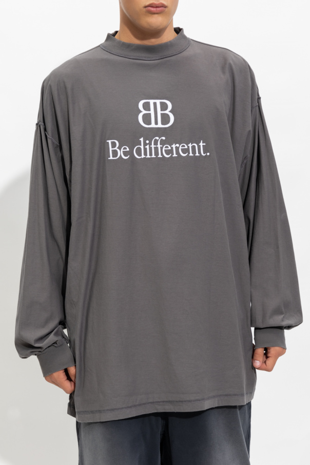 T shirt balenciaga discount gris